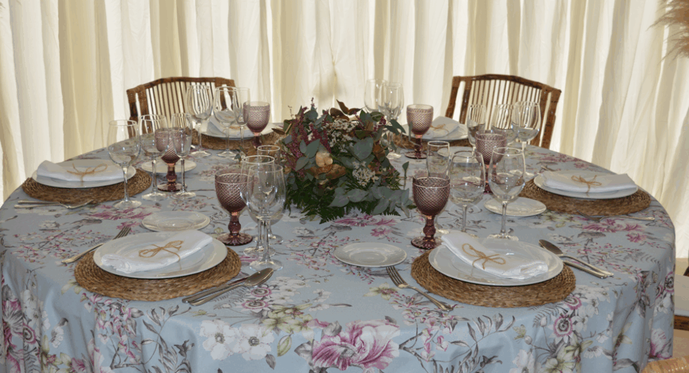 Alt Alquilar mantel estampado para comunión niña