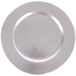 BAJOPLATO PVC PLATA 33 CM