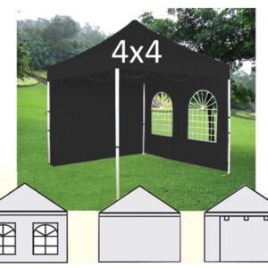 CARPA PLEGABLE 4X4 M NEGRA