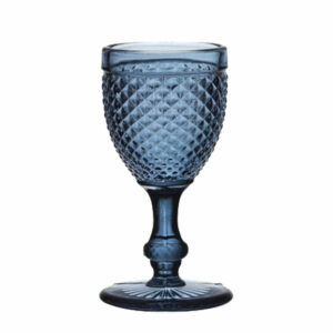COPA CRISTAL TALLADO AZUL 27 CL