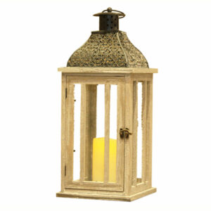 FAROL MADERA 47 CM