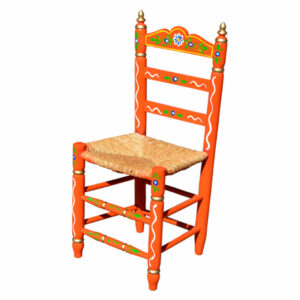 SILLA SEVILLANA ROJA