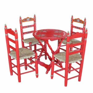 JUEGO SEVILLANO ROJO PLEGABLE