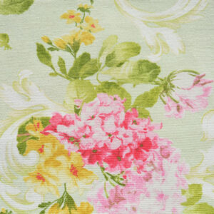 MANTEL REDONDO FLORES MANZANA 1,80 M