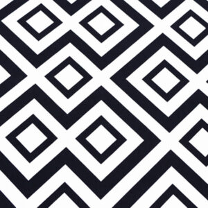 MANTEL REDONDO GEOMETRIC NEGRO 1,80 M