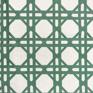 MANTEL REDONDO GEOMETRICO VERDE 1,80 M