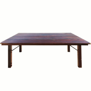 MESA RECTANGULAR RUSTICA (200X120 CM)