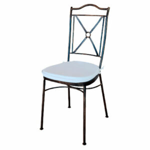 SILLA FORJA ORO ENVEJECIDO