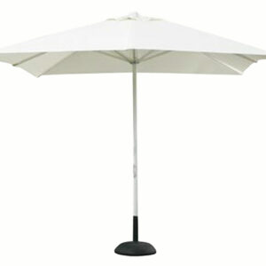SOMBRILLA CUADRADA CREMA 3X3 M