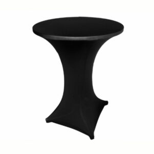 FUNDA ELASTICA MESA ALTA NEGRA