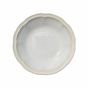 PLATO HONDO FLORENCIA CREMA 22,5 CM
